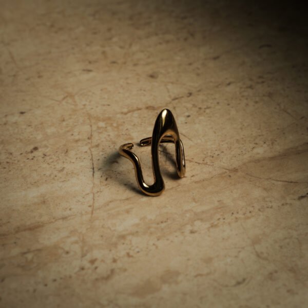 Adjustable Gold Plated Ring